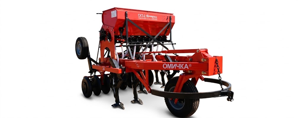 Сеялка зерновая Омичка СКП-2,1Г